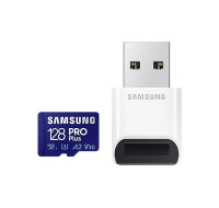 Samsung micro SDHC karta 128GB PRO Plus + USB adaptér