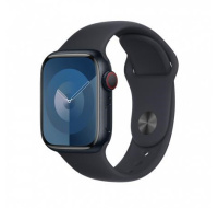 APPLE Watch Series 9 GPS + Cellular 45mm Midnight Aluminium Case with Midnight Sport Band - M/L