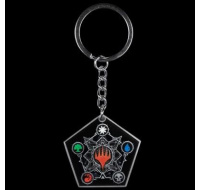 Konix Magic: The Gathering "Colors" Metal Keychain