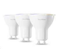 TechToy Smart Bulb RGB 4.7W GU10 ZigBee 3pcs set