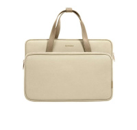 tomtoc Shoulder Bag - 14" a 13" MacBook Pro / Air, khaki