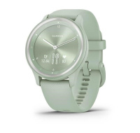 Garmin vívomove Sport pouzdro Cool Mint, silikonový řemínek Silver, EU