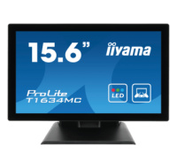 iiyama ProLite T16XX, 39.6 cm (15,6''), Projected Capacitive, 10 TP, Full HD, USB, kit (USB), black