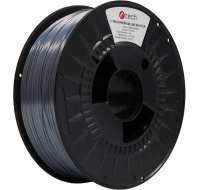 C-TECH Tisková struna (filament) PREMIUM LINE, Silk PLA, čedičová šedá, RAL7012, 1,75mm, 1kg