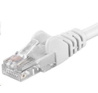 PREMIUMCORD Patch kabel UTP RJ45-RJ45 CAT5e 3m bílá