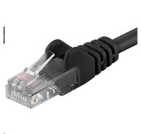 PREMIUMCORD Patch kabel UTP RJ45-RJ45 CAT5e 5m černá