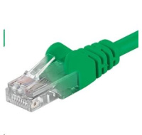 PREMIUMCORD Patch kabel UTP RJ45-RJ45 CAT5e 7m zelená