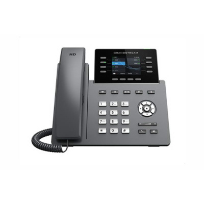 Grandstream GRP2624 [VoIP telefon - 8 linek, 4 SIP účty, Bluetooth, PoE, Wi-Fi, GDMS]