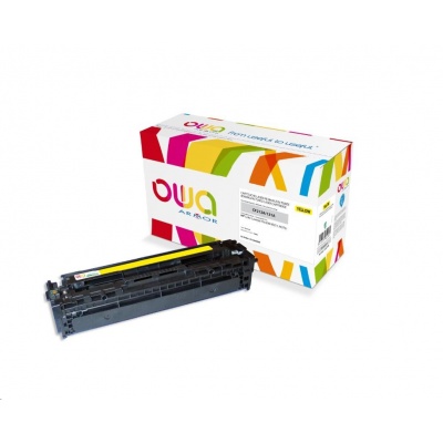 OWA Armor toner pro HP Color Laserjet Pro 200 M251, M276, 1800 Stran, CF212A, žlutá/yellow