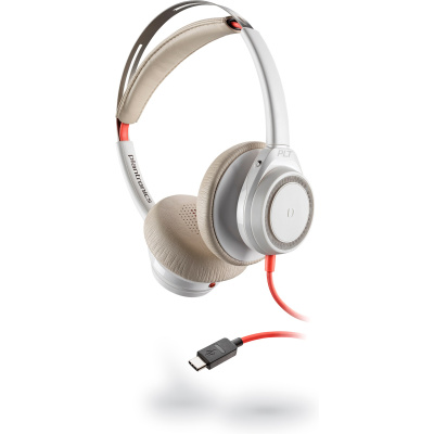 Poly Blackwire 7225 USB-C White Headset TAA