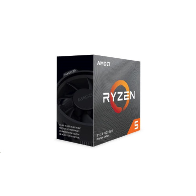 CPU AMD RYZEN 5 3600, 6-core, 3.6 GHz (4.2 GHz Turbo), 35MB cache (3+32), 65W, socket AM4, Wraith Stealth Cooler