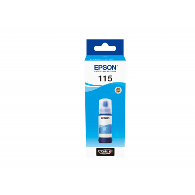 EPSON ink bar 115 EcoTank Cyan ink bottle