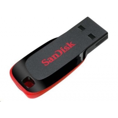 SanDisk Flash Disk 16GB Cruzer Blade, USB 2.0, černá