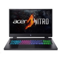 ACER NTB Nitro 17 (AN17-42-R9FK),R7-8845HS,17.3"QHD,32GB,1TB SSD,RTX 4060,W11H,Black