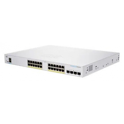 Cisco switch CBS250-24FP-4G (24xGbE,4xSFP,24xPoE+,370W) - REFRESH