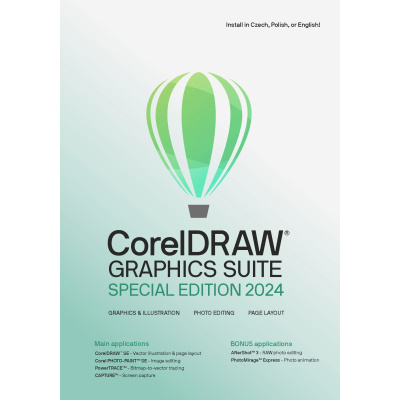 CorelDRAW Graphics Suite Special Edition 2024 CZ/PL ESD