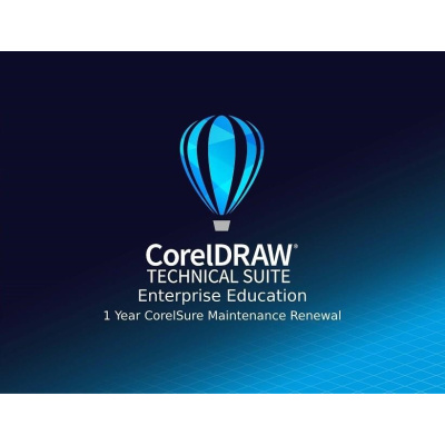 CorelDRAW Technical Suite 2024 3D CAD Enterprise EDU License (incl. 1 Year CorelSure Maintenance)(1-4)