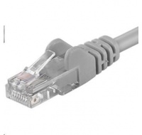 PREMIUMCORD Patch kabel UTP RJ45-RJ45 CAT5e 2m šedá