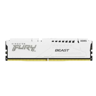 KINGSTON DIMM DDR5 128GB (Kit of 4) 5600MT/s CL40 FURY Beast White XMP