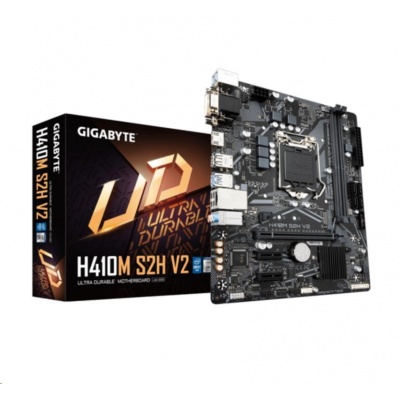 GIGABYTE MB Sc LGA1200 H410M S2H V2, Intel H470, 2xDDR4, 1xHDMI, 1xDVI, 1xVGA, mATX