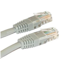 XtendLan patch kabel Cat5E, UTP - 30m, šedý