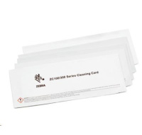 Zebra cleaning cards, 5 cards