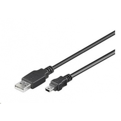 PREMIUMCORD Kabel USB 2.0 A-Mini B (5pin) propojovací 5m