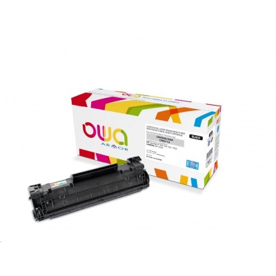 OWA Armor toner pro HP Laserjet P1505, M1120, 1522, 2550 Stran, CB436A JUMBO, černá/black