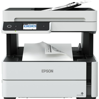 EPSON tiskárna ink EcoTank Mono M3180, 4v1, A4, 39ppm, Ethernet, Wi-Fi (Direct), Duplex, LCD, ADF