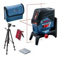 Bosch GCL 2-50 C kombinovaný laser, Bluetooth pro aplikaci Levelling, stavební stativ, 4x baterie 1,5 V LR6 (AA)