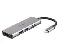 D-Link DUB-M530 5-in-1 USB-C Hub with HDMI and SD/microSD Card Reader