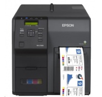 Epson ColorWorks C7500G, cutter, disp., USB, Ethernet, black