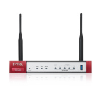 Zyxel USG FLEX 50 Series, 10/100/1000, 1*WAN, 4*LAN/DMZ ports, WiFi 6 AX1800, 1*USB (device only)