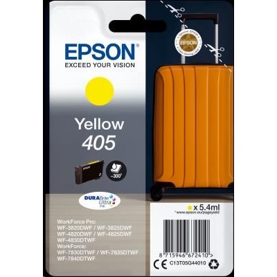 EPSON ink Singlepack Yellow 405 Durabrite Ultra