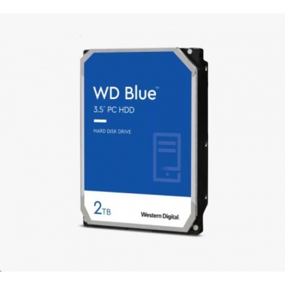 WD BLUE WD20EZBX 2TB, SATA III 3.5", 256MB 7200RPM, 215MB/s, SMR