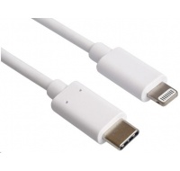 PREMIUMCORD Apple Lightning - USB-C™ USB nabíjecí a datový kabel MFi pro Apple iPhone/iPad, 1m