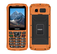 EVOLVEO StrongPhone Z6, vodotěsný odolný Dual SIM telefon, oranžová