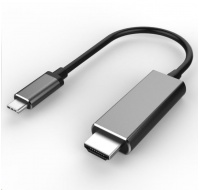 PREMIUMCORD Kabel USB3.1 typ-C na HDMI, 1,8m rozlišení obrazu 4K*2K@60Hz Aluminium