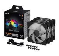 ASUS ventilátor TUF GAMING TR120 ARGB, 3x120mm, černá