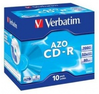 VERBATIM CD-R(10-Pack)Jewel/Crystal/DLP/52x/700MB