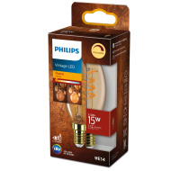 PHILIPS žárovka LED classic 15W B35 E14 GOLD SP D RFSRT4