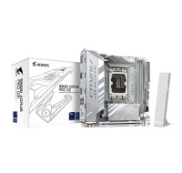 GIGABYTE MB Sc LGA1851 B860I AORUS PRO ICE, Intel B860, 2xDDR5, 1xThunderbolt, 1xDP, 1xHDMI, WiFi, Mini-ITX