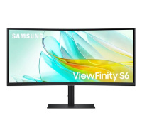 SAMSUNG MT LED LCD Monitor 34" Samsung ViewFinity S65UC  - prohnutý,VA,3440x1440,5ms,100Hz,HDMI,DisplayPort,USB3