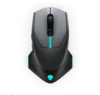 DELL Alienware 610M Wired / Wireless  Gaming Mouse - AW610M (Dark Side of the Moon)