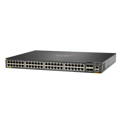 HPE Aruba Networking CX 6200F 48G Class4 PoE 4SFP+ 370W Switch JL727A RENEW