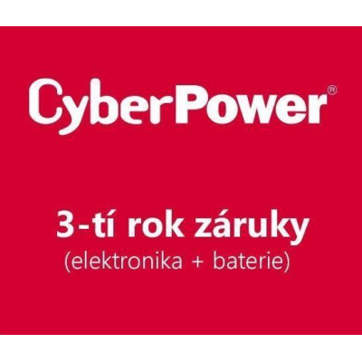 CyberPower 3. rok záruky pro RCCARD100, RWCCARD100