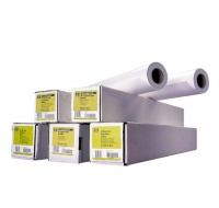 HP Universal Coated Paper, 124 microns (4.9 mil) • 90 g/m2 (24 lbs) • 1067 mm x 45.7 m, Q1406B