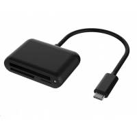 PREMIUMCORD Adaptér USB3.1 Typ-C - Čtečka karet CFAST2.0+SD3.0+Micro SD 3.0