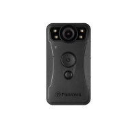 TRANSCEND osobní kamera DrivePro Body 30, 2K QHD 1440P, infra LED, 64GB paměť, Wi-Fi, Bluetooth, USB 2.0, IP67, černá