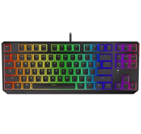 Endorfy herní klávesnice Thock TKL Pudd.Khail BL RGB /USB/ blue sw. / drátová / mechanická / US layout / černá RGB